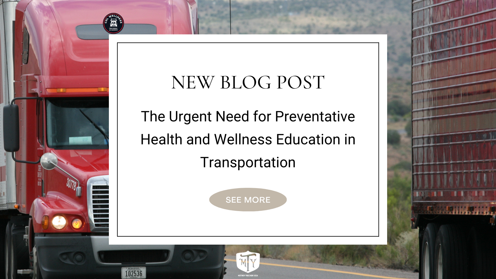 The Urgent Need for Preventative Health and Wellness Education in Transportation