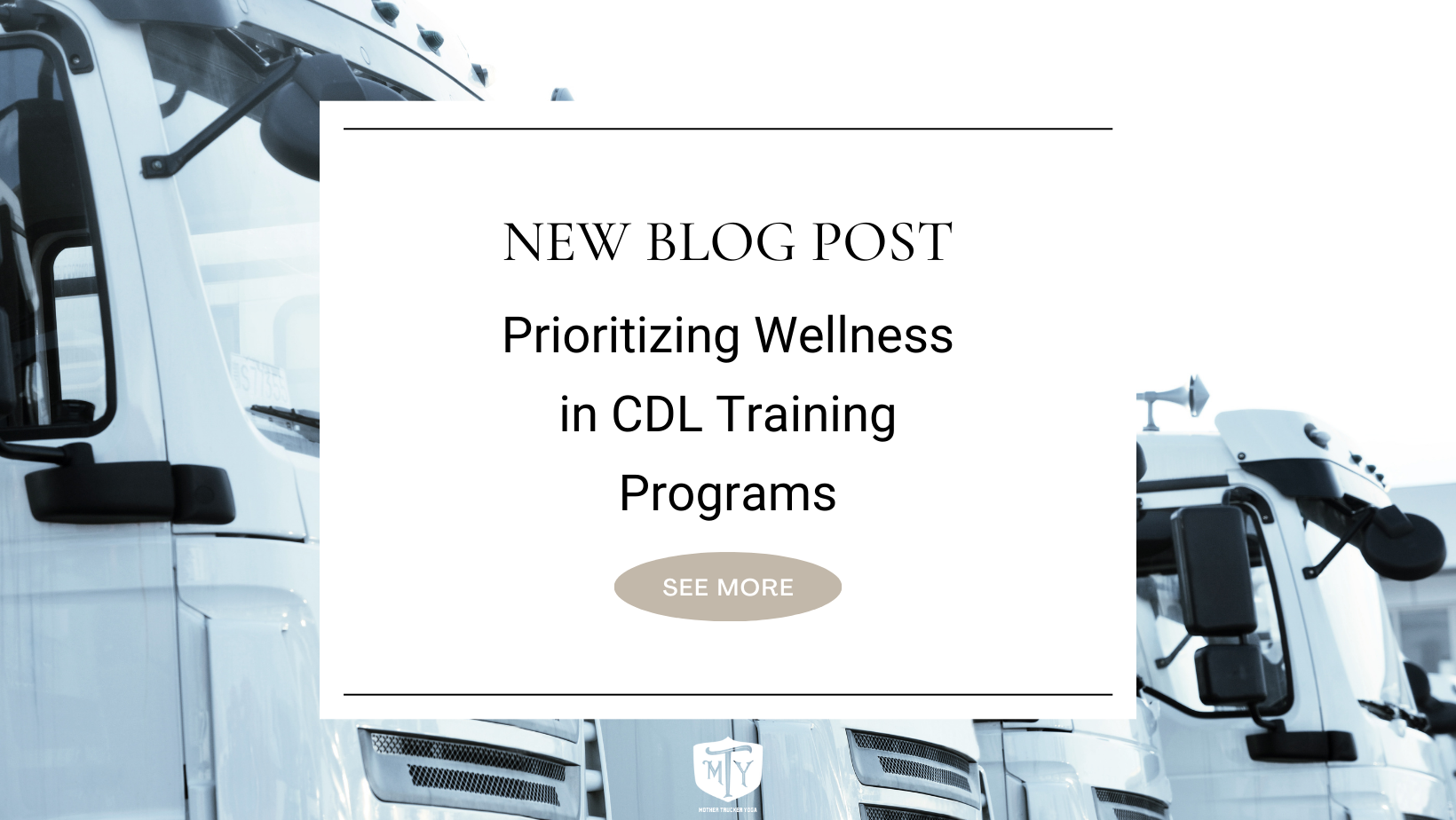 Prioritizing Wellness in CDL Training Programs